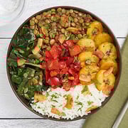 Jerk Lentil & Plantain Bowl