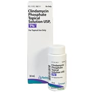 Clindamycin Phosphate 1% Topical Solution 30 mL (RX)