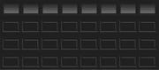 Ideal Door® Traditional 16' x 7' Black Insulated Garage Door with Windows (R-Value 6.5)