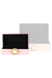 Pink Glass Storage Box | Richmond Interiors Jamila