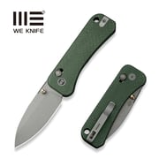 WEKNIFE Banter 2 Thumb Stud & Crossbar Lock Knife Micarta Handle (2.87" CPM S35VN Blade) WE23075-3
