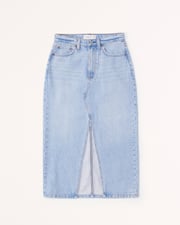 Denim Midi Skirt