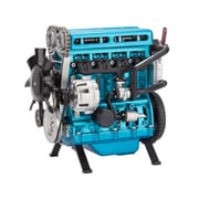 Kit d'assemblage moteur turbo en métal DM111 à 4 cylindres,excellent jouet éducatif STEAM,cadeaux pour enfants