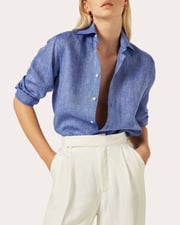 The Boyfriend Linen Shirt