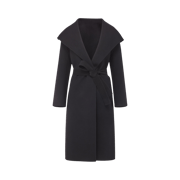 Gabriella Cashmere Coat in Black