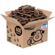 ValueBull USA Collagen Sticks for Dogs, 6 Inch Medium Chews, Natural Long-Lasting Dog Treats, 400 Count Wholesale Pack