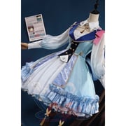 Genshin Impact Kamisato Ayaka Springbloom Missive Cosplay Costume C07483  AA+