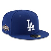 Men's Los Angeles Dodgers New Era Royal 2025 MLB Postseason Side Patch 59FIFTY Fitted Hat