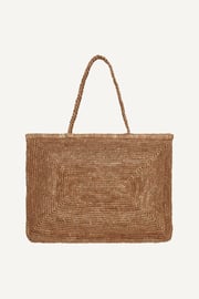 Amani Tote - Caramel Raffia
