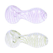 3-inch Glass Loose Swirl Hand Pipe