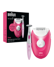 Silk-épil 3 Corded Epilator with Bikini Trimmer