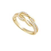 Rylynn Cz Knot Ring