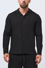 TWIN SET SHIRT - BLACK