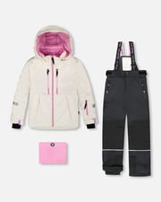 Two-Piece Teknik Snowsuit Off-White