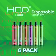 Hqd Cuvie Plus Disposable - 6 Pack