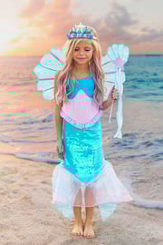 Deluxe Mermaid Costume - 4 Piece Complete Set!