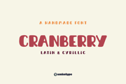 Cranberry Handwritten Display Font
