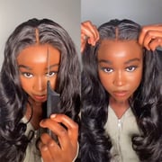 Ready And Go Wigs Body Wave Glueless 6x8 Closure Wigs With Pre-Cut Lace