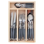 Laguiole Flatware Gray/Stainless Jean Dubost #22242