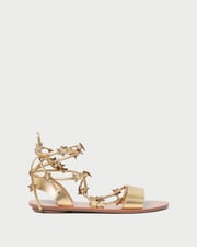 Starla Gold Wrap Sandal