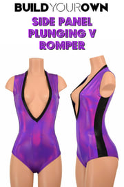 Build Your Own Side Panel Plunging V Romper