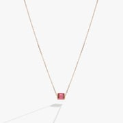 October Birthstone Precious Pendant Necklace
