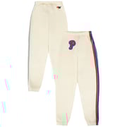 Unisex Philadelphia Phillies Aviator Nation x MLB Cream Five-Stripe Tri-Blend Sweatpants