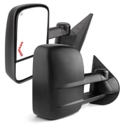 YITAMOTOR® 2007-2013 Chevy Silverado GMC Sierra Cadillac Yukon Towing Mirrors, Power Heated w/ LED Turn Signal