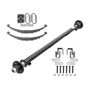 5200 lb TK Single Axle Kit - 5.2K Capacity 6 Lug (Axle Series)