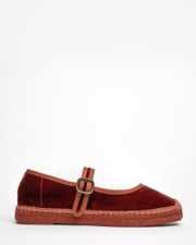 Flora Velvet Espadrille