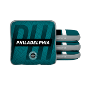 Philadelphia Football Gameday Stripes Synergy Edge Cornhole Bags