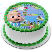 Cocomelon Class Baby JJ Back to School Party Edible Cake Topper Image ABPID56876