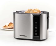 Grille-pain à 2 tranches avec écran tactile et réchauffe-pains par thinkkitchen