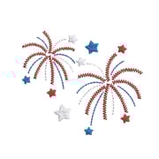 4th of July Fireworks Embroidery Design