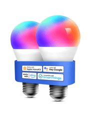 Meross Smart LED Light Bulb Pro, MSL120DAHK, 2 Pack(E26/E27 Base)