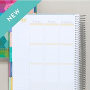 Large Wisteria Clear Planner Folio