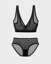 Lavender Fog Relief Bra Set