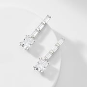 CHATEAU EMERALD CZ DROP EARRINGS