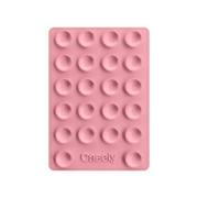 Grippy | Pink Silicone Suction Phone Mount with MagSafe
