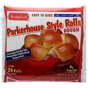 Bridgford Dough Parkerhouse Style Rolls - 24 Count