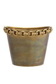 Vintage Brass Wine Cooler | Eichholtz Clementine