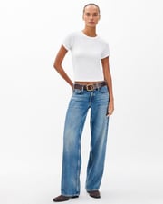 Saige Relaxed Straight Jeans