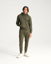 Mens Calix Hoodie & Jogger Tech Tracksuit Set | Juniper Green