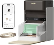 Petlibro One Automatic Smart Pet Feeder, Collar Tag Activated, RFID App Control, Black - Certified Refurbished