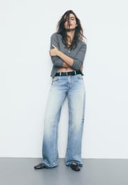 D91 Low wide-leg jeans