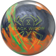 Hammer Black Widow Toxin Hybrid Overseas Bowling Ball | BowlersMart