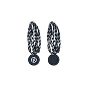 Hollyland Necklace Silicone Case with Clip Magnet for LARK M2 Microphone Transmitter, Black, 2-Pack