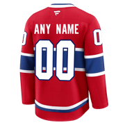 Customizable Montreal Canadiens 2024 Fanatics Premium Official NHL HOME Jersey