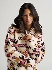 Women's Wrangler Retro® Quarter-Zip Sherpa Pullover