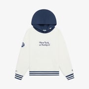 Men's New York Yankees New York or Nowhere x New Era White/Navy Contrast Hoodie
